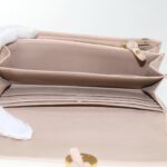 Chloe Wallet Leather 4Set Brown Beige 47799