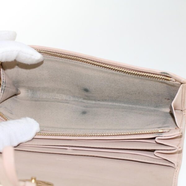 Chloe Wallet Leather 4Set Brown Beige 47799