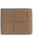 Bottega Veneta Bottega Veneta Leather Bifold Wallet, Men's, Brown