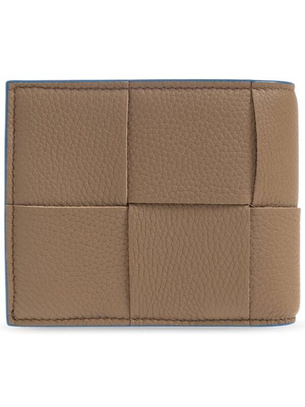 Bottega Veneta Bottega Veneta Leather Bifold Wallet, Men's, Brown