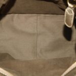Chloe Harley Shoulder Bag Canvas Leather Beige 01-10-51-5811 48353