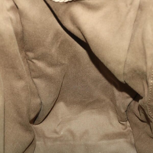 Chloe Harley Shoulder Bag Canvas Leather Beige 01-10-51-5811 48353