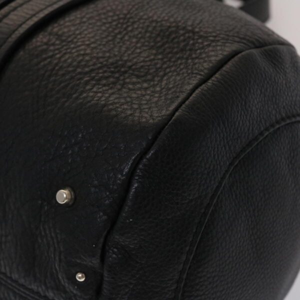 Chloe Mr Paddington Boston Bag Leather Black 48467