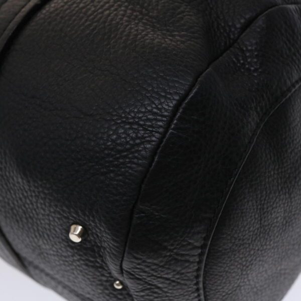Chloe Mr Paddington Boston Bag Leather Black 48467