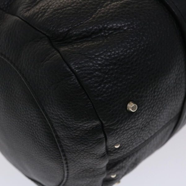 Chloe Mr Paddington Boston Bag Leather Black 48467