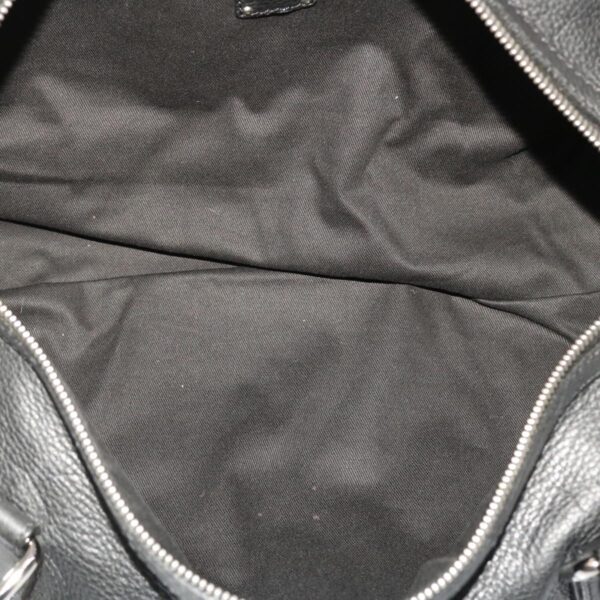 Chloe Mr Paddington Boston Bag Leather Black 48467