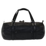 Chloe Mr Paddington Boston Bag Leather Black 48467