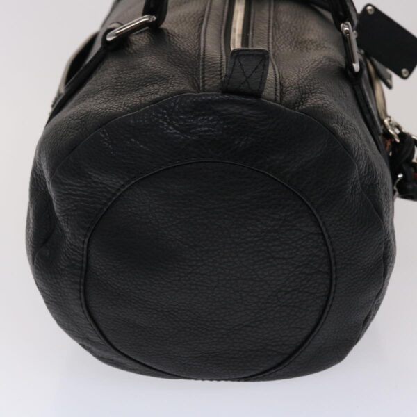Chloe Mr Paddington Boston Bag Leather Black 48467