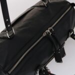 Chloe Mr Paddington Boston Bag Leather Black 48467