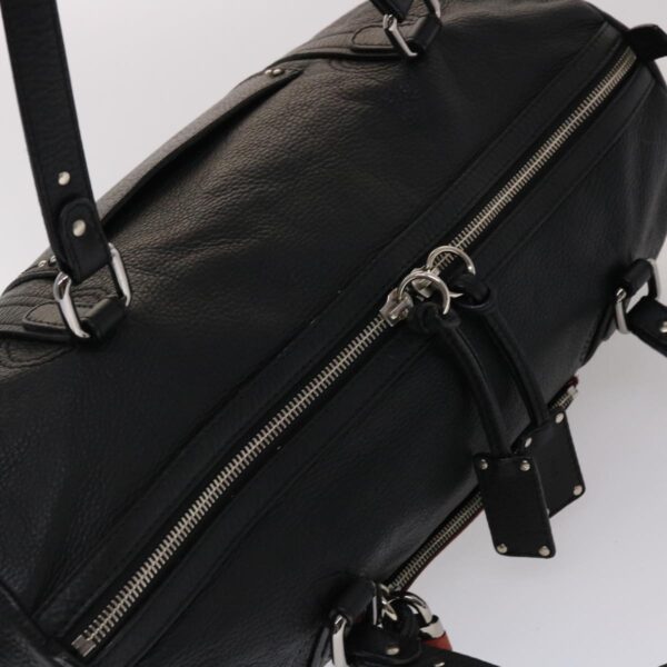 Chloe Mr Paddington Boston Bag Leather Black 48467