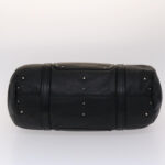 Chloe Mr Paddington Boston Bag Leather Black 48467