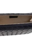 Bottega Veneta Bottega Veneta Leather Handbag, Men's, Navy Blue