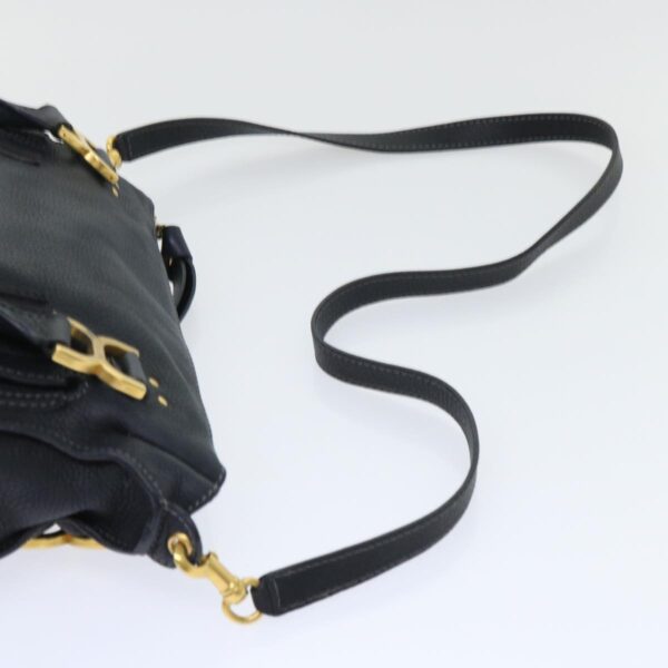 Chloe Mercy Hand Bag Leather 2way Black 04125665-27 50618