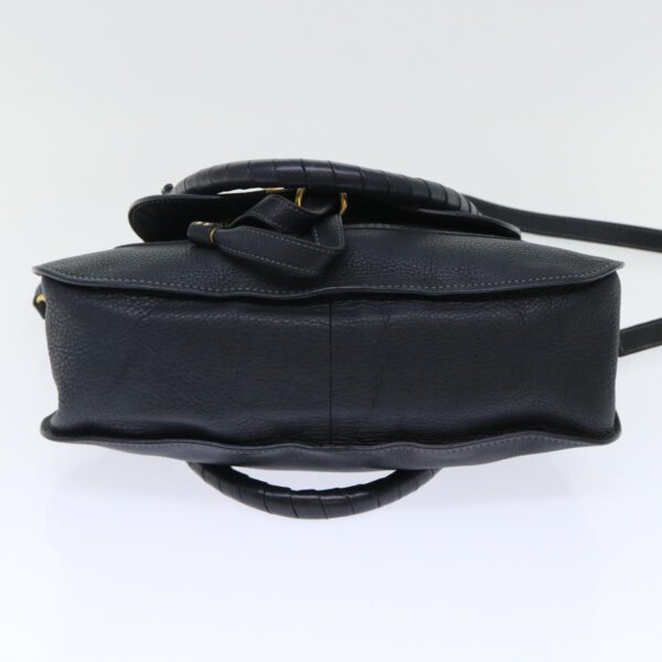 Chloe Mercy Hand Bag Leather 2way Black 04125665-27 50618