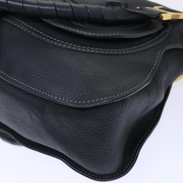 Chloe Mercy Hand Bag Leather 2way Black 04125665-27 50618