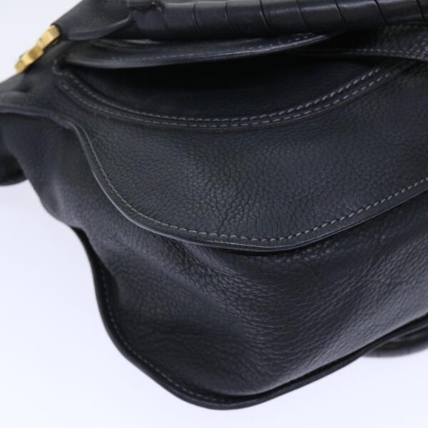 Chloe Mercy Hand Bag Leather 2way Black 04125665-27 50618