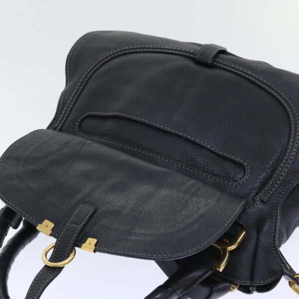 Chloe Mercy Hand Bag Leather 2way Black 04125665-27 50618