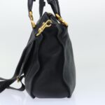 Chloe Mercy Hand Bag Leather 2way Black 04125665-27 50618