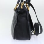 Chloe Mercy Hand Bag Leather 2way Black 04125665-27 50618