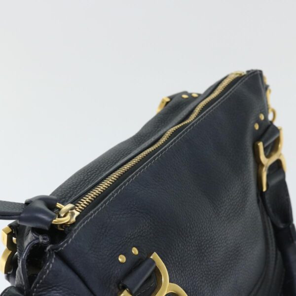 Chloe Mercy Hand Bag Leather 2way Black 04125665-27 50618