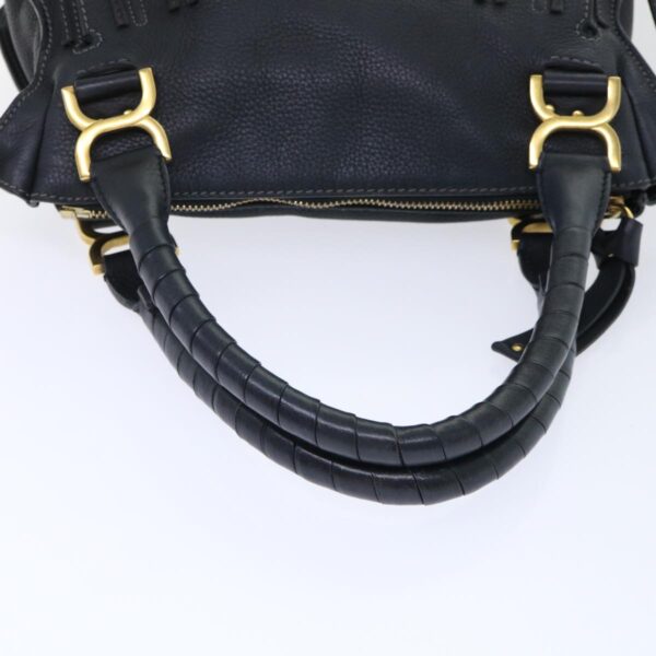 Chloe Mercy Hand Bag Leather 2way Black 04125665-27 50618