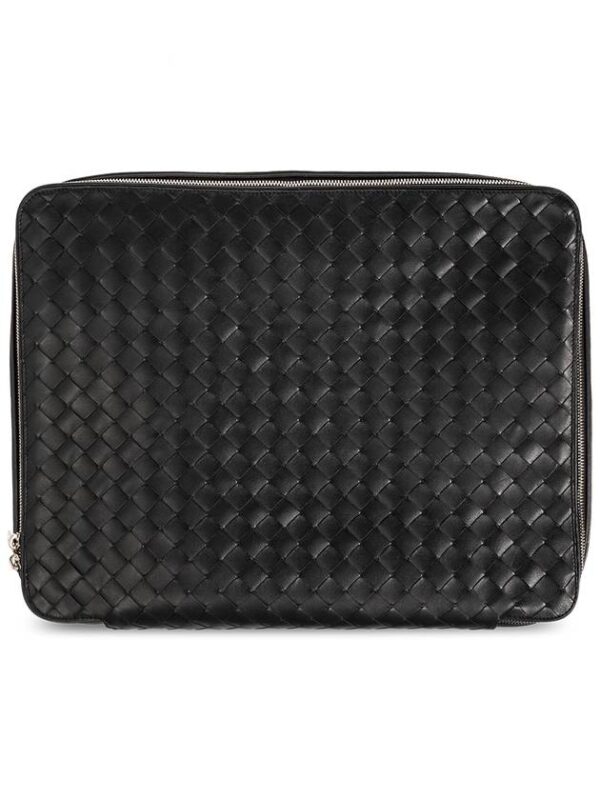 Bottega Veneta Bottega Veneta ‘Intrecciato Medium’ Travel Case, Men's, Black