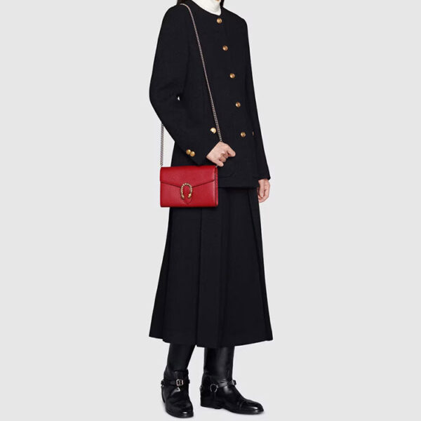 (WMNS) GUCCI Dionysus Mini-Sized Single-Shoulder Bag Red 401231-CAOGX-8990
