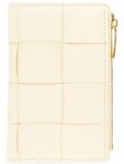 Bottega Veneta Women's Card Wallet Medium Cassette Bi Fold Zip Wallet 750262VCQC17117