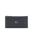 Bottega Veneta Intrecciato Zipper Card Wallet Black