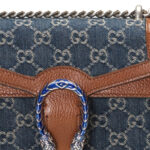(WMNS) GUCCI Dionysus Single Shoulder Bag Mini Blue/Brown 421970-2KQFN-4483