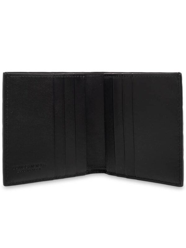 Bottega Veneta Intrecciato Slim Half Wallet Black