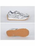 Bottega Veneta Orbit Mesh Low Top Sneakers Silver
