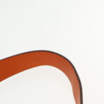 PRADA Shoulder Bag Leather Orange Gold  94190