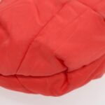 PRADA Shoulder Bag Nylon Orange Gold  94250