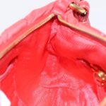 PRADA Shoulder Bag Nylon Orange Gold  94250