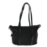 PRADA Shoulder Bag Nylon Black Silver  94765