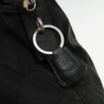 PRADA Shoulder Bag Nylon Black Silver  94765