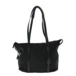 PRADA Shoulder Bag Nylon Black Silver  94765