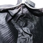 PRADA Shoulder Bag Nylon Black Silver  94765