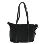 PRADA Shoulder Bag Nylon Black Silver  94765