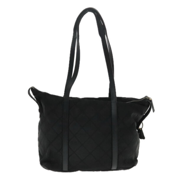 PRADA Shoulder Bag Nylon Black Silver  94765