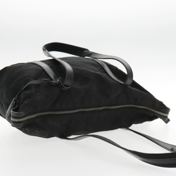 PRADA Shoulder Bag Nylon Black Silver  94765