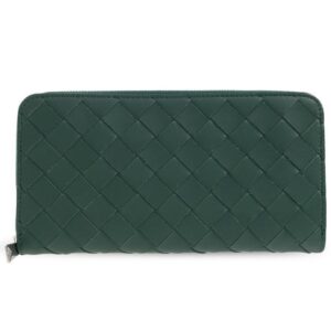 Bottega Veneta Bottega Veneta Leather Wallet, Men's, Green