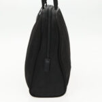PRADA Hand Bag Nylon Black Silver  95336