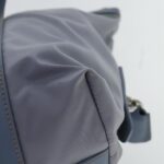 PRADA Tote Bag Nylon Light Blue Silver  95359
