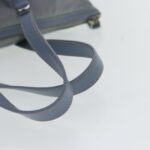 PRADA Tote Bag Nylon Light Blue Silver  95359