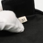 PRADA Shoulder Bag Nylon Black Silver  95371