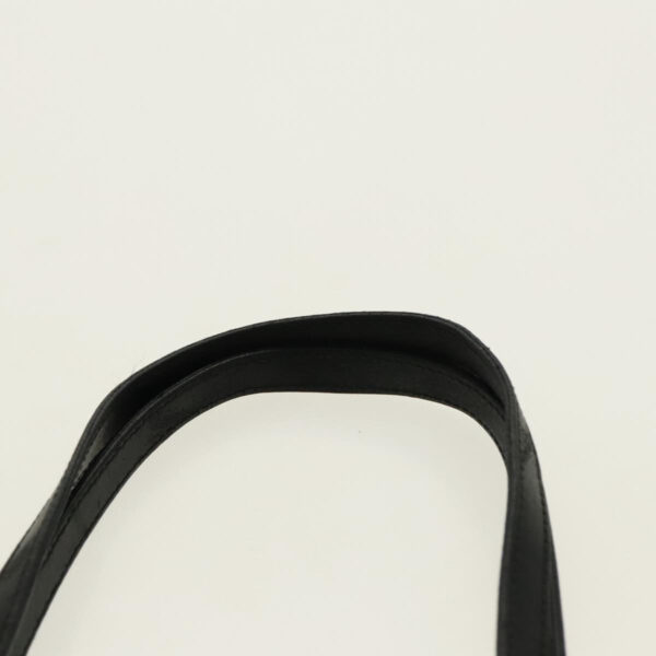 PRADA Hand Bag Nylon Black Silver  95645