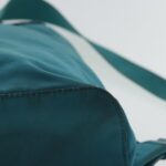 PRADA Backpack Nylon Blue Silver  95670