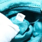 PRADA Backpack Nylon Blue Silver  95670